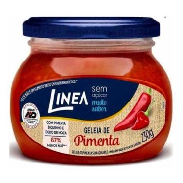 Imagem de Geléia Diet Pimenta Sem Açúcar Sem Glúten Vidro Linea 230g