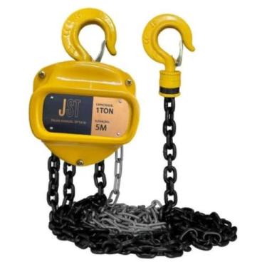 Imagem de Talha Manual de Corrente 1 Tonelada 5 Metros JST Elevação 1000 kg