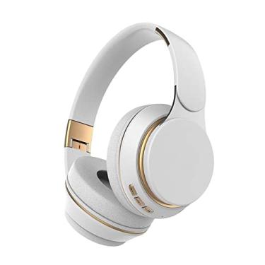 Imagem de de Ouvido 5.0 Dobráveis ​​, Modo com Fio E Sem Fio, Bateria de Lítio de 400 MAh, Estéreo HD, Adequado para Esportes Ao Ar, Branco