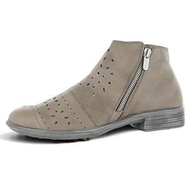 Imagem de Bota feminina Matagi NAOT, Taupe Gray Suede/Glass Silver, 10