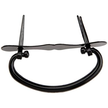 Imagem de Puxador de Ferro Puxador Retro Gaveta Preta Armário Armário Jóias Caixa de Jóias Metal Móveis Vintage Handles 67 * 30mm Gasket Hardware YYDFPIIA