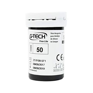Imagem de G-Tech Tiras Reagentes Lite (Caixa Com 50 Unidades)