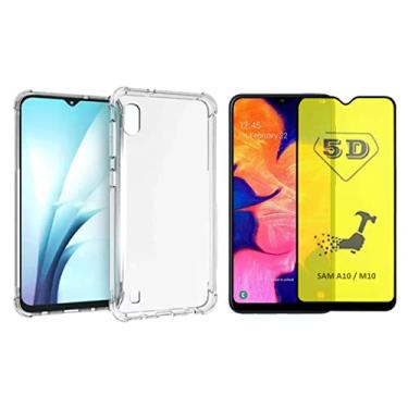 Imagem de Capinha Antichoque e Película Gel Compatível com Samsung M10