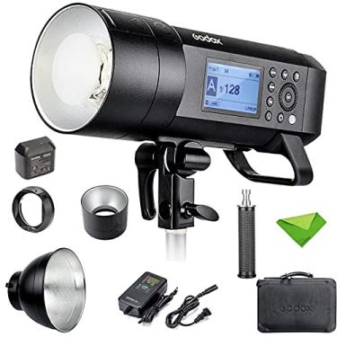 Imagem de Godox AD400 Pro AD400Pro Flash GN72 TTL Monolight, flash externo 1/8000 HSS, sistema 2.4G, tempo de reciclagem de 0,01-1s com refletor Bowens Mount