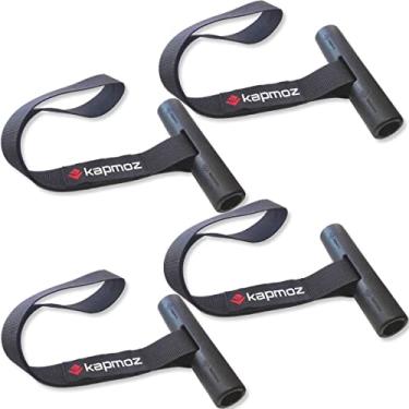 Imagem de Quick Hood Loops Porta-malas Âncora Caiaque Tiras Laço Canoa Pote Transporte Seguro Ponto de Cílios 2 Pares