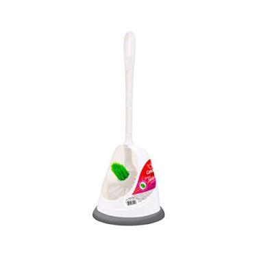 Imagem de Condor, Escova Sanitária, Limpa Bordas, Cerdas Resistentes, Ideal para Vasos Sanitários, Acompanha Suporte