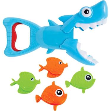 Imagem de Tubarao Pega Peixinhos - Brinquedo De Banho - Buba