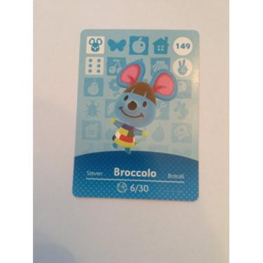 Imagem de Nintendo Animal Crossing Happy Home Designer Amiibo Card Broccolo 149/200 USA Version