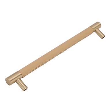 Imagem de Puxador de Armário, Puxador de Porta de Armário de Luxo Leve Estilo Nórdico Com Passo de Furo de 224 Mm Com Parafusos para Armários (Bege)