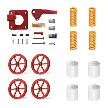 Imagem de LUGU DUAS ÁRVORES Todo o Metal mentador Extrusor F me e 4PCS porca de nivelamento de torção manual 4PCS Colunas de com 4PCS Molas de Cama Aquecida pa -3/ -3 Pro/CR-10
