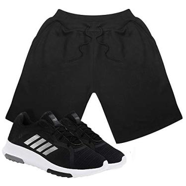 Imagem de Bermuda Moletom Preto/M - Tenis Sport Preto/43