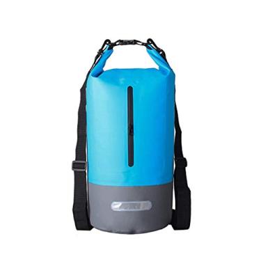 Imagem de Saco impermeável à prova d'água, com cinto de cintura ajustável Saco seco, saco seco leve para natação Praia Objetos de valor Passaporte para celular Câmera de viagem resistente ao desgaste