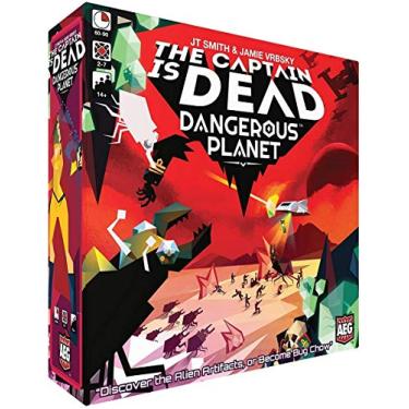 Imagem de The Captain is Dead Dangerous Planet - Cooperative Board Game, Explore The Planet, Fight The Bugs, 1 to 7 Players, 45 Minute Playtime, Ages 12 and Up, Alderac Entertainment Group (AEG)