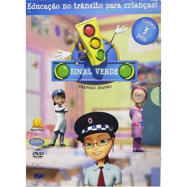 Imagem de Educação no trânsito para crianças - Sinal verde tráfego seguro