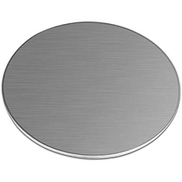 Imagem de Chapa De Aço Inoxidável Formato Redondo, Para Processamento Industrial, 250 Mm De Diâmetro,Espessura: 3mm,Hilarious123