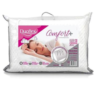 Imagem de Travesseiro Confort Plus Altura 14cm - Duoflex