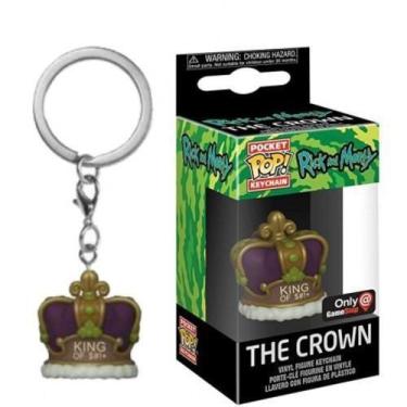 Imagem de Chaveiro Funko Pop Pocket Keychain Rick And Morty The Crown