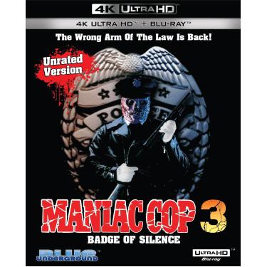 Imagem de Maniac Cop 3 [Blu-ray 4K ultra HD + blu-ray 2K legendados em português brasileiro]