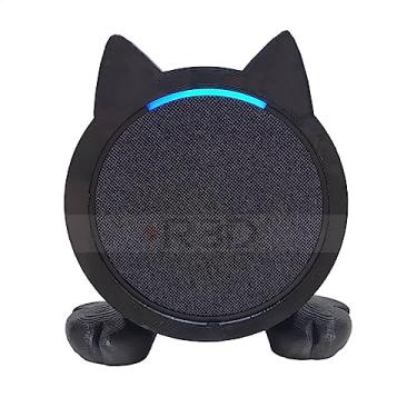 Imagem de Suporte Para Echo Pop Gato Gatinho Preto