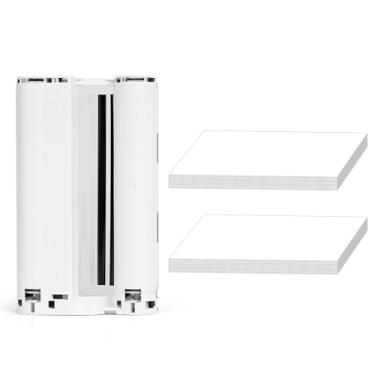 Imagem de HPRT Papel fotográfico 54 peças com 1 cartucho, adequado para acessórios de impressora fotográfica CP4000L/CP4100/CP6000
