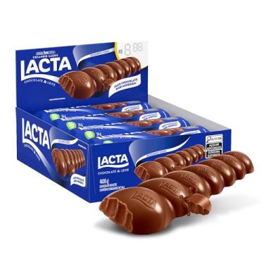 Imagem de Chocolate Lacta Ao Leite Caixa Com 12 Unidades De 34g