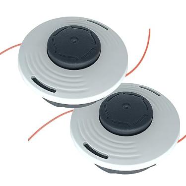 Imagem de 2 unidades de cabeça de aparador 4003 710 2189 46-2 substitui para autocut 46-2 serve para Stihl FS160 FS220 FS280 FS290 FS300 FS310 FS350 FS360 FS400 FS410 FS450 FS466. 0 FS48 0 Cortadores de Cordas