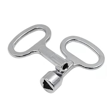 Imagem de It Works Great 4 peças chave de armário elétrico 5 mm e 10 mm furo de liga de zinco medidor de água caixa de segurança 50 x 35 mm, para caixa de ferramentas, caixa de correio, armário de energia,