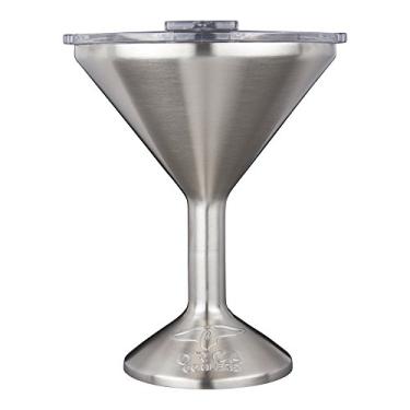 Imagem de ORCA Tini Copo Martini de Aço Inoxidável 368 g | Copo com isolamento térmico para todas as festas ao ar livre, piquenique, piscina, praia e pátio — Aço inoxidável