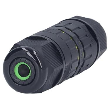 Imagem de Conector à Prova d'água IP68, Conector à Prova d'água IP68 para Pátio Externo Reto Através do Terminal de 5 Núcleos EW-M25-5P 10X14mm, Acessórios de Conduíte