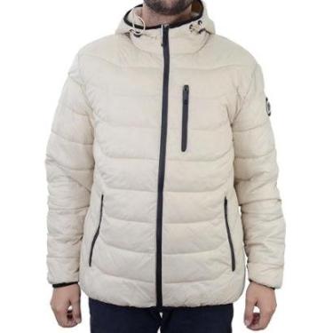 Imagem de Jaqueta Masculina Victory Eagle Capuz Fixo Bege Clara - VEMA002-Masculino