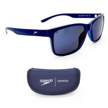 Imagem de Óculos de Sol Speedo Miura BRD11 Azul Fosco Polarizado-Unissex