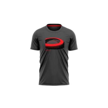 Imagem de Camisa Braziline Flamengo Templo Masculina - Cinza