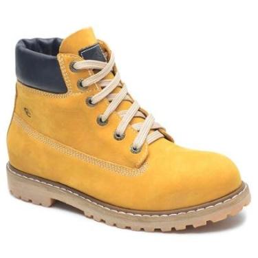 Imagem de Bota cano curto masculino couro legitimo cor bege-Masculino