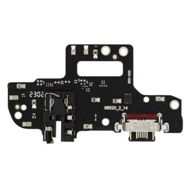 Imagem de SECRETIGER Substituição do conector Dock para Moto rola Moto G Stylus 4G (2023) XT2317 Microfone/Antena/Placa de Porta do Carregador Cabo Flexível