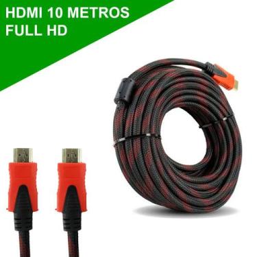 Imagem de Cabo HDMI 10 Metros Full HD 1080p  LE-6612-10M - LELONG ITBLUE