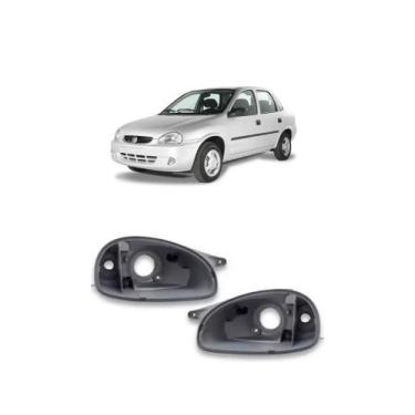 Imagem de Carcaça Farol Corsa 1994 95 96 97 98 99 Lado Direito - Mey hão