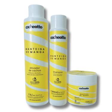 Imagem de Kit Tratamento de Cachos com Manteiga de Manga Linha Profissional Vega