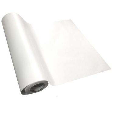 Imagem de Adesivo Vinil Branco Fosco 60cm x 5 metros papel para envelopamento de