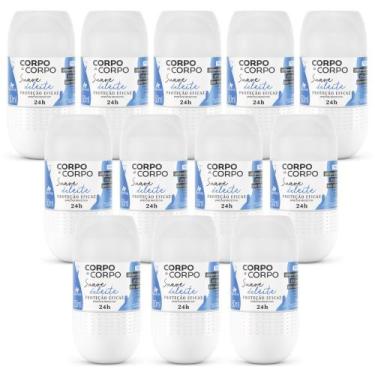 Imagem de 12UN Desodorante Antiperspirante Roll On Suave 50ml Davene
