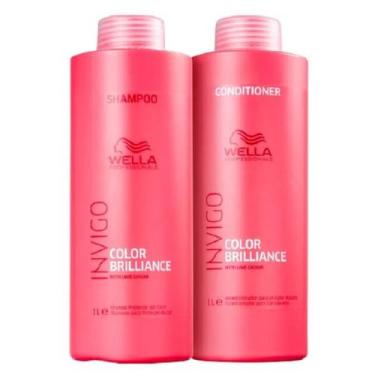 Imagem de Wella Professionals Invigo Color Brilliance Duo Salon (2 Produtos)