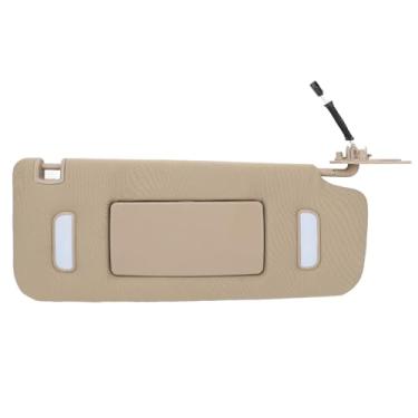 Imagem de Viseira Solar Lateral Bege Placa de Viseira Com Espelho de Maquiagem e Lâmpada de Maquiagem Adequada para Modelo de Veículo 1500 2500 3500 HD EXT XL 1500 2500 (Direita: 22850310)