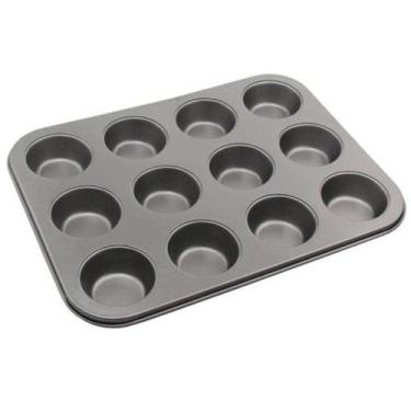 Imagem de Forma para Cupcake Antiaderente 12 Cavidades. - Huvi
