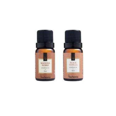 Imagem de Kit 2 Essencias (Madeira Nobre e Black Vanilla) - via aroma