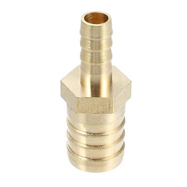 Imagem de VekAuto Redutor de conexão de mangueira de motor de carro, 19 mm-10 mm emenda de encaixe de mangueira de forma reta universal para combustível, ar, água, gás, óleo