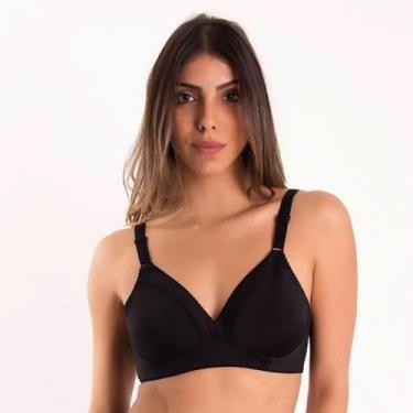Imagem de Sutiã de Sustentação Duloren 111214, Coleção Elegance., 54, Preto
