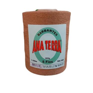 Imagem de Barbante Ana Terra Caramelo - 800 Gr - Fio 5 - 2150m - Barbantes ANA T