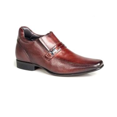 Imagem de Sapato Rafarillo Masculino Social Office Alth Aumenta Altura 7cm Marro