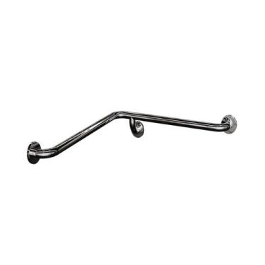 Imagem de Barra de Apoio em L Horizontal Inox Polido - LEVEVIDA, 70 cm
