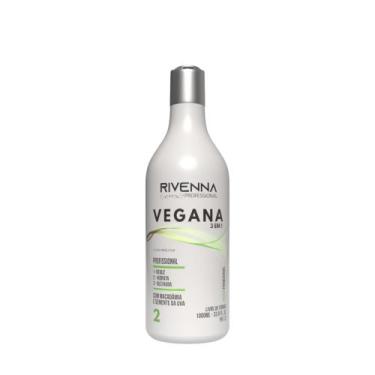 Imagem de Escova Progressiva Vegana 1Litro - Rivenna Professional