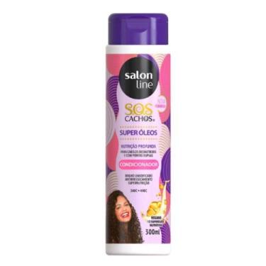 Imagem de Condicionador Salon Line Sos Cachos Super Óleos Nutrição Profunda 300m